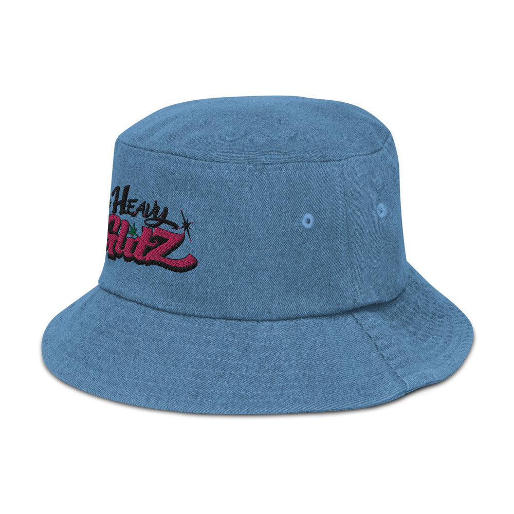 Denim bucket hat